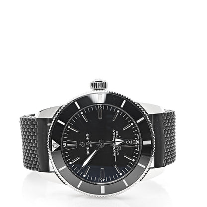 Breitling Stainless Steel Rubber 44mm Superocean Heritage II B20 Automatic Watch Volcano Black AB2030 2 of 8