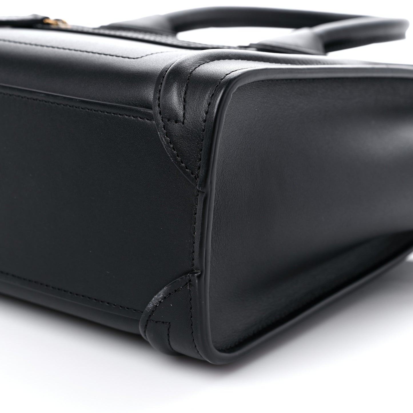 Smooth Calfskin Nano Luggage Black