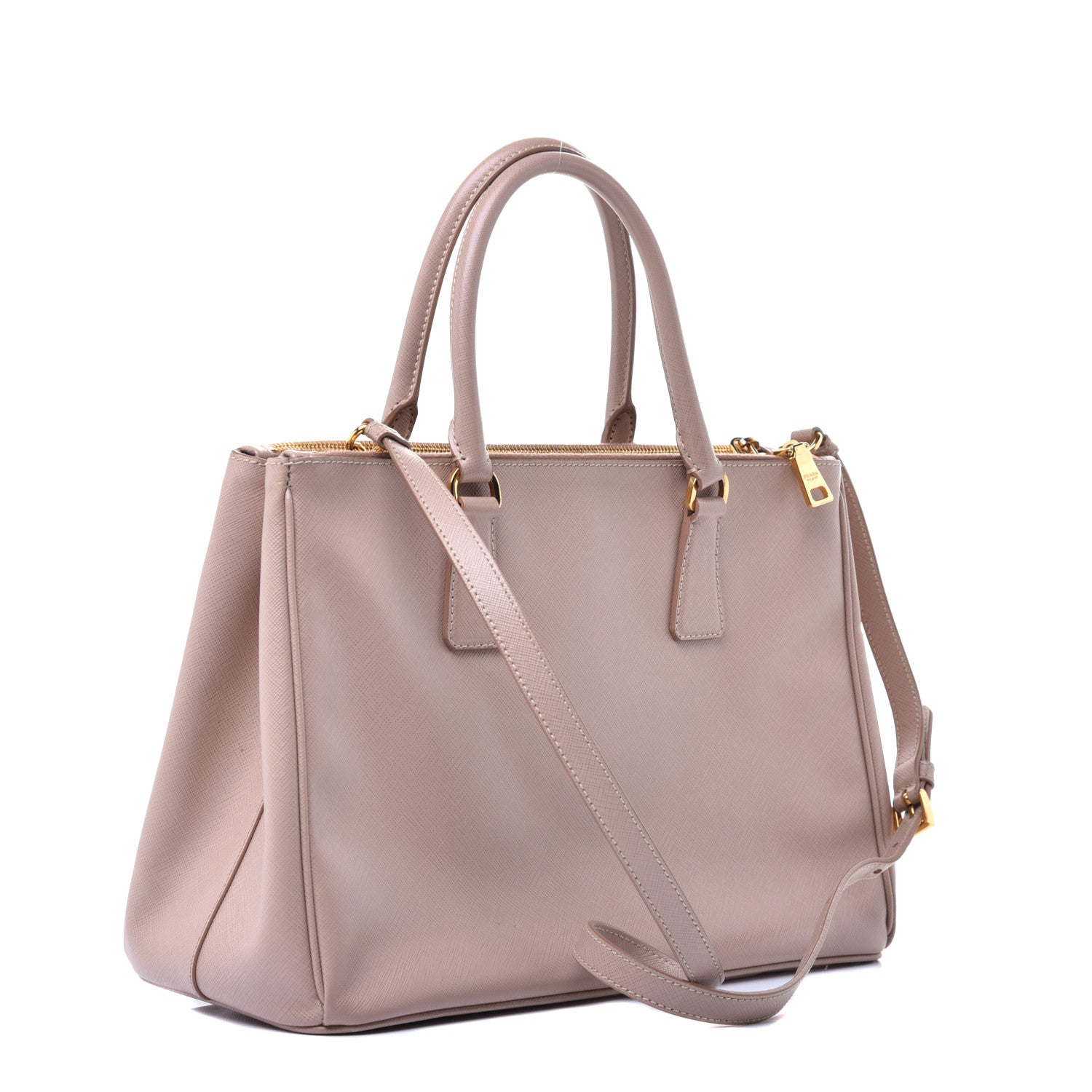 Prada Saffiano Medium Galleria Double Zip Tote Cammeo 3 of 8
