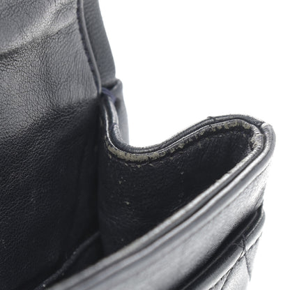 Chanel Lambskin Quilted Small Double Flap Navy 18 of 20