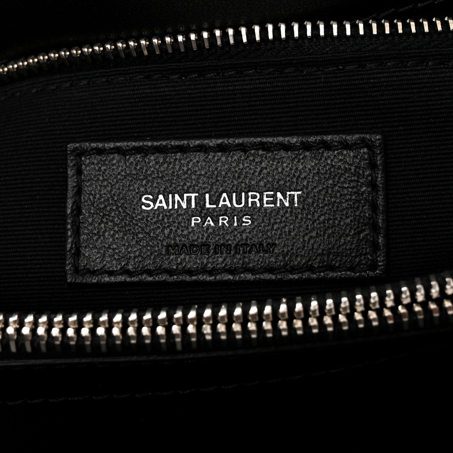 Saint Laurent Calfskin Y Quilted Monogram Medium Loulou Chain Satchel Black 6 of 10