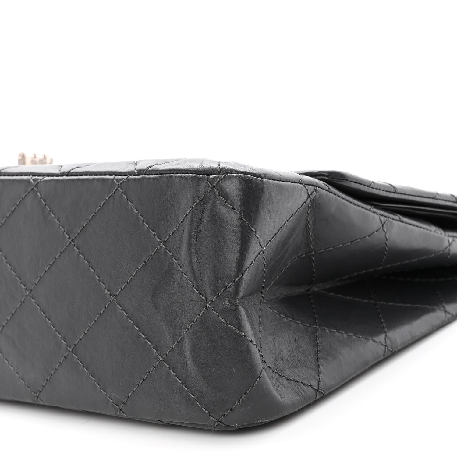 Chanel Aged Calfskin Quilted 2.55 Reissue 227 Flap Grey 10 of 10