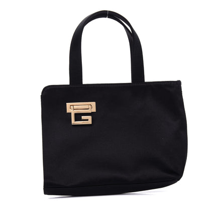 Gucci Satin Tote Black 1 of 10