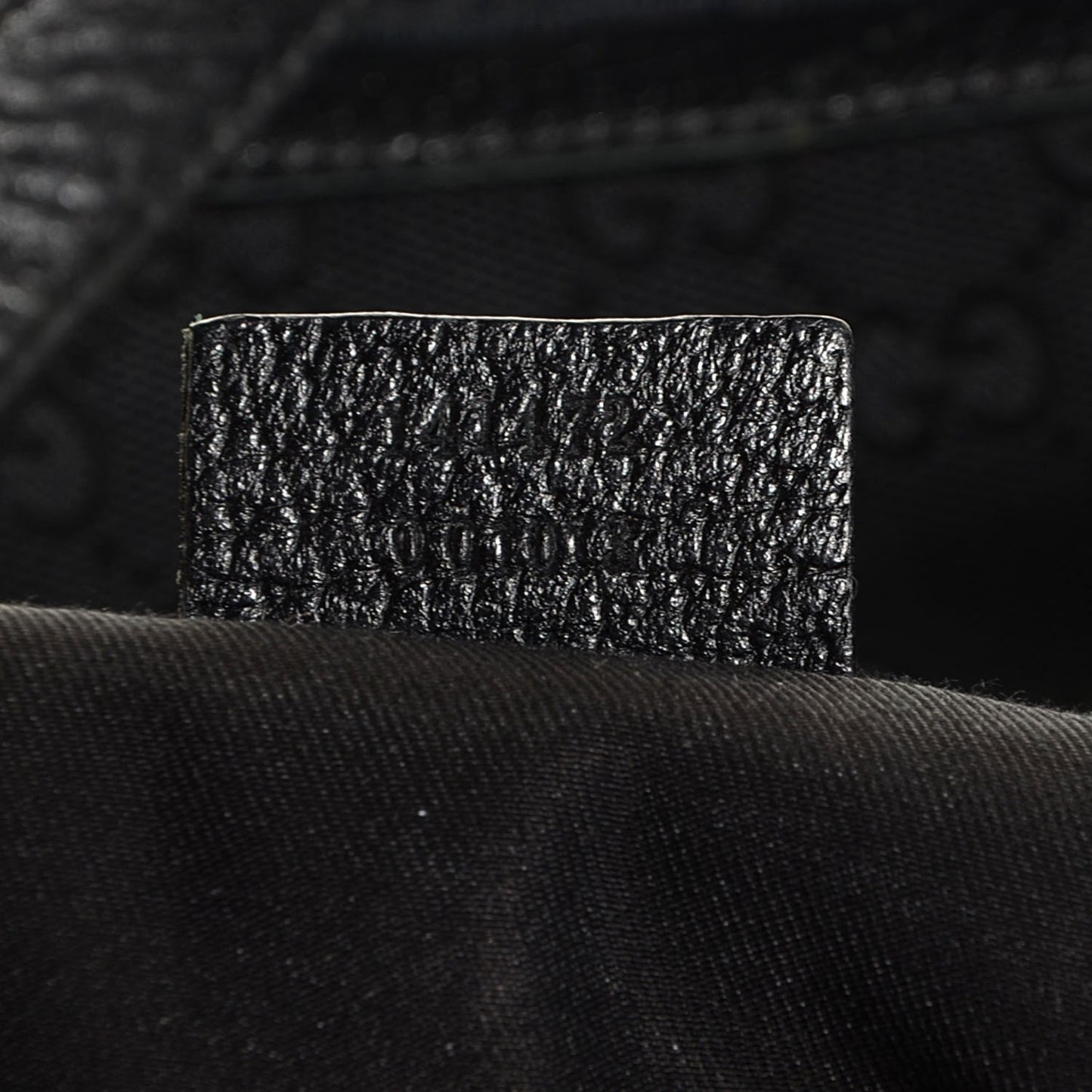 Monogram Large Abbey Tote Black