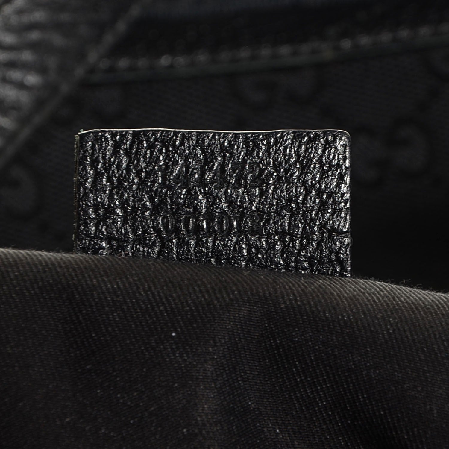 Gucci Monogram Large Abbey Tote Black 7 of 7