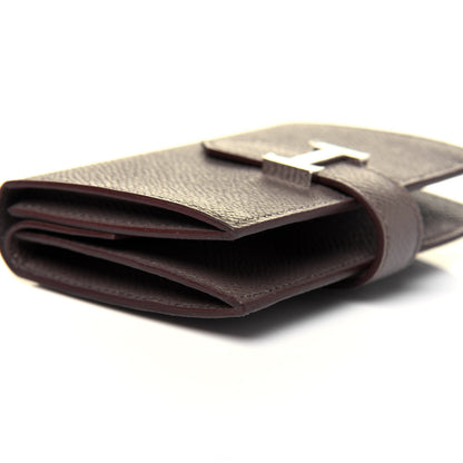 Hermes Epsom Mini Bearn Wallet Etain 10 of 12