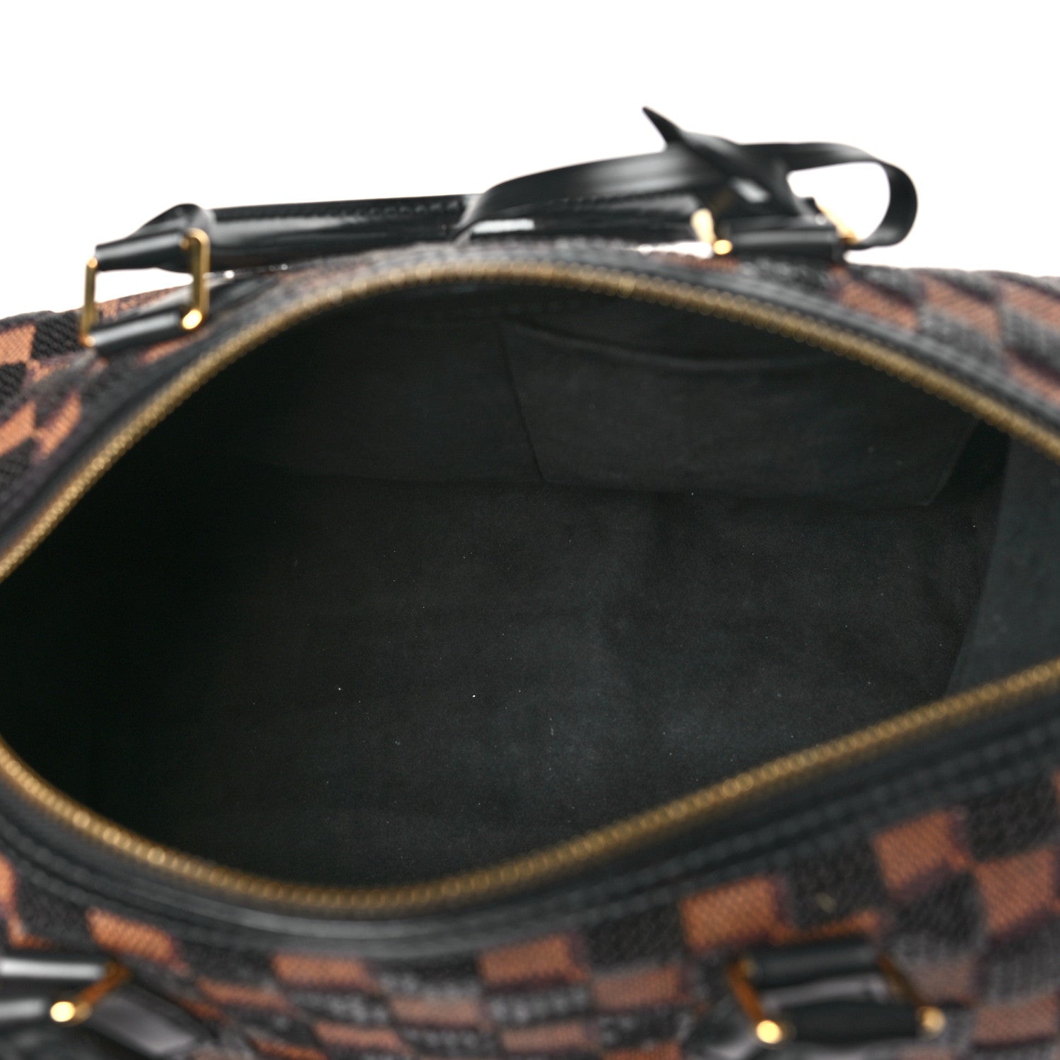 Louis Vuitton Damier Paillettes Speedy 30 Black 4 of 9