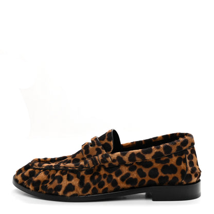 Saint Laurent Ponyhair Le Loafer Supple 38.5 Naturale 1 of 9