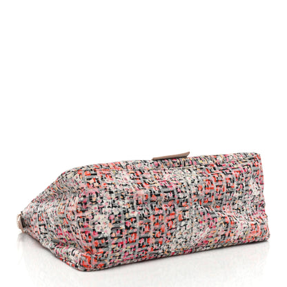 Fendi ENDI Zucchino Vitello Floral Studded Forever Mama Baguette Rosa Papaya Rosa Confetto 4 of 8