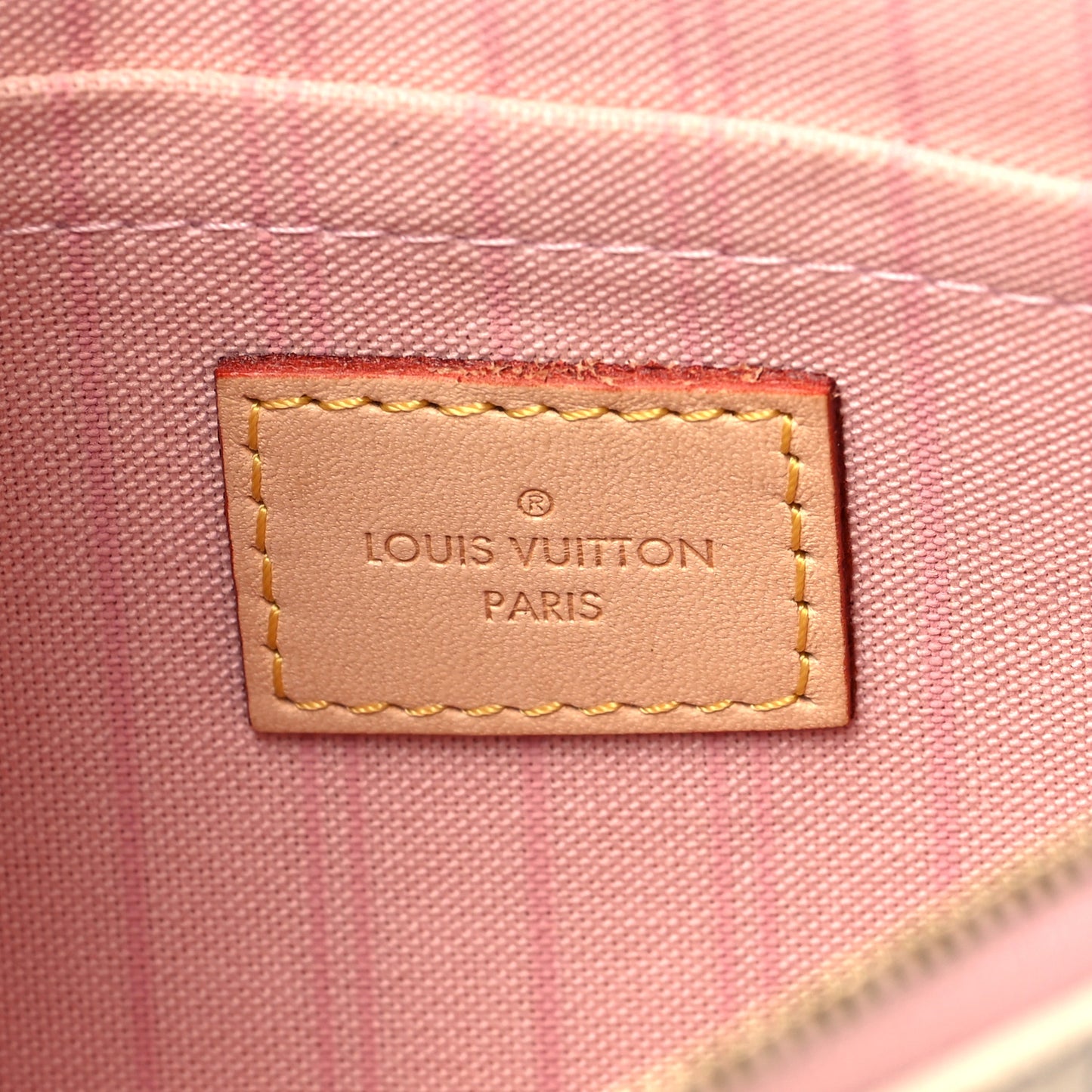 Damier Azur Neverfull MM GM Pochette Rose Ballerine