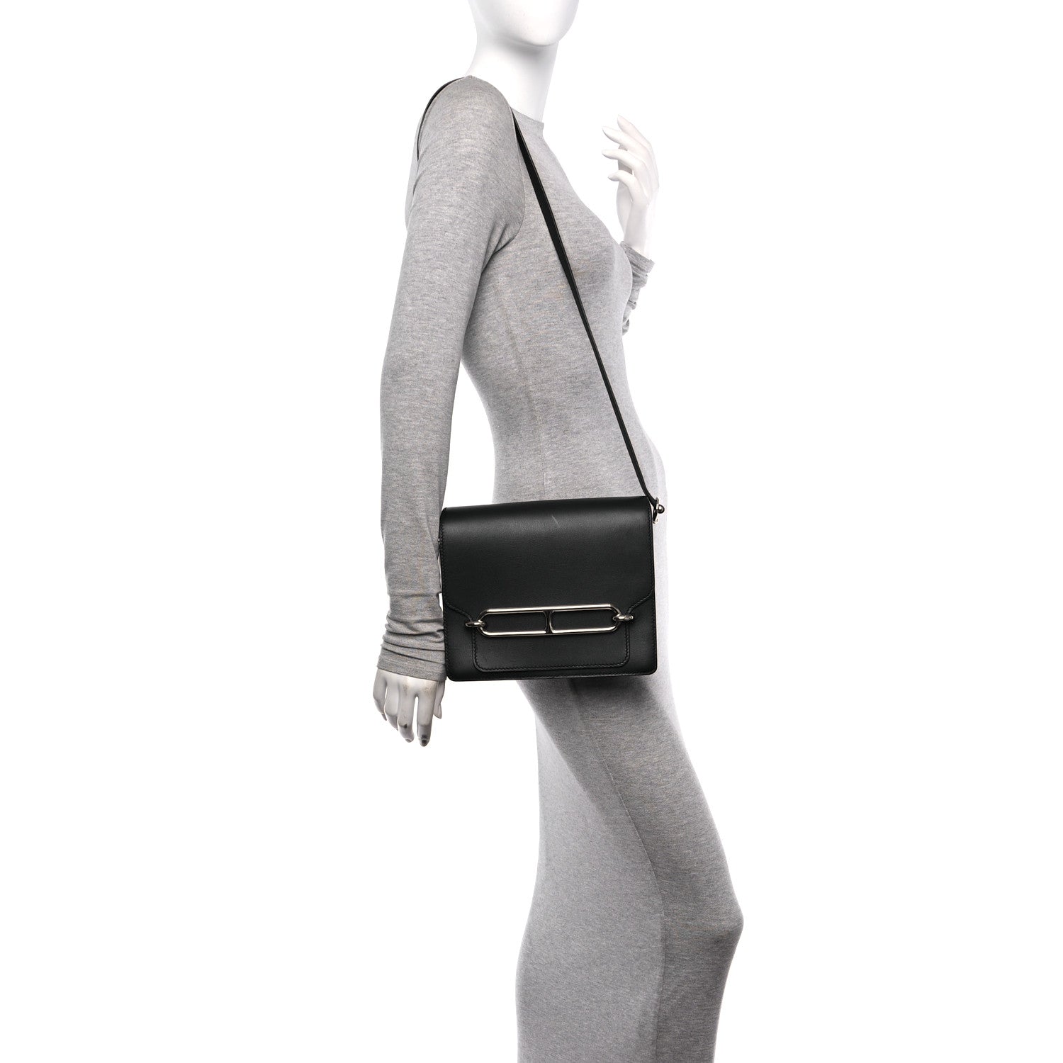 Hermes Allegretto Sac Roulis 23 Black 2 of 11