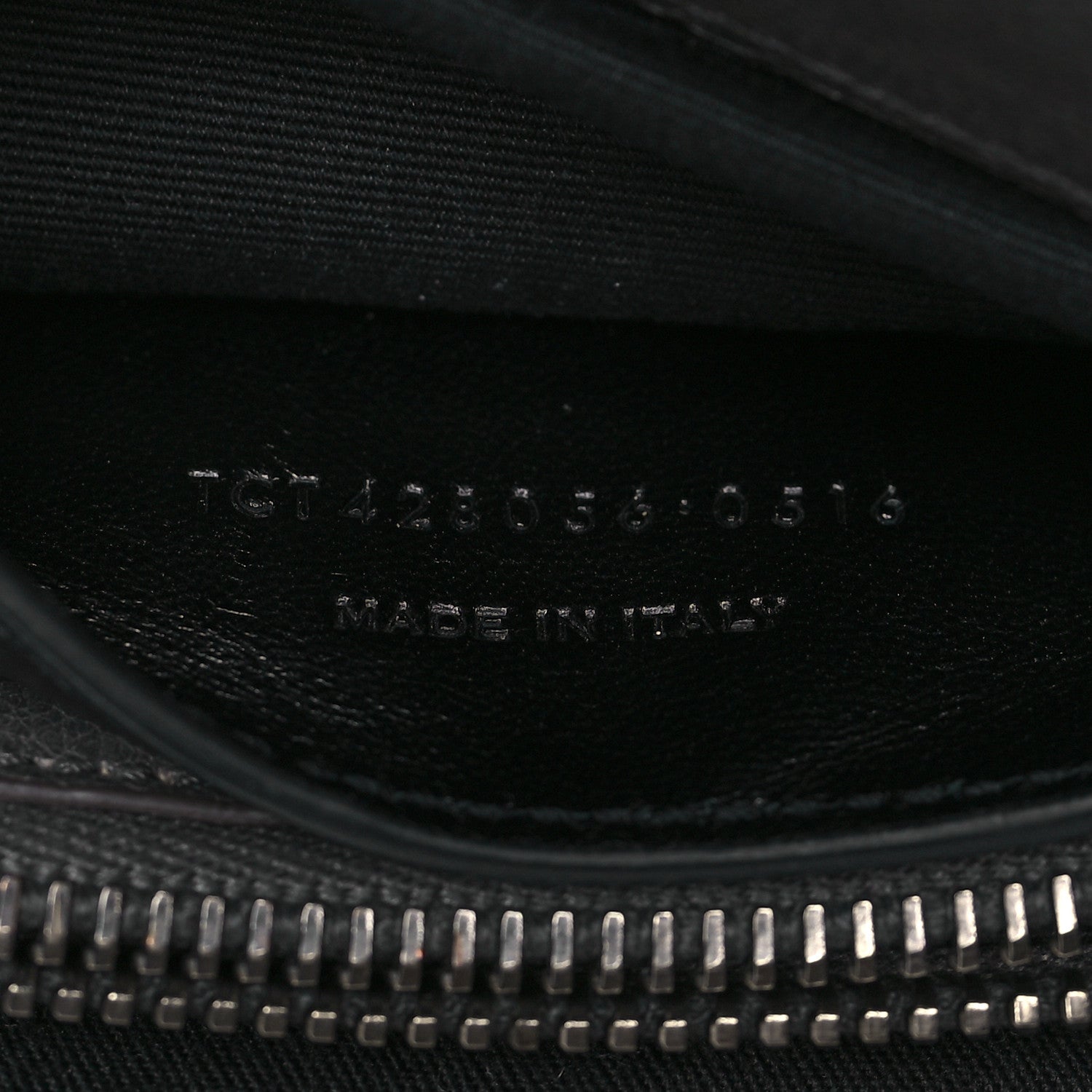 Saint Laurent Sheepskin Matelasse Chevron Monogram Medium College Bag Asphalt 7 of 13