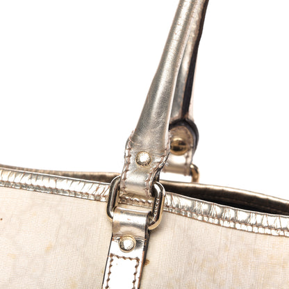 Gucci Crystal Monogram Medium Joy Tote Gold 12 of 17