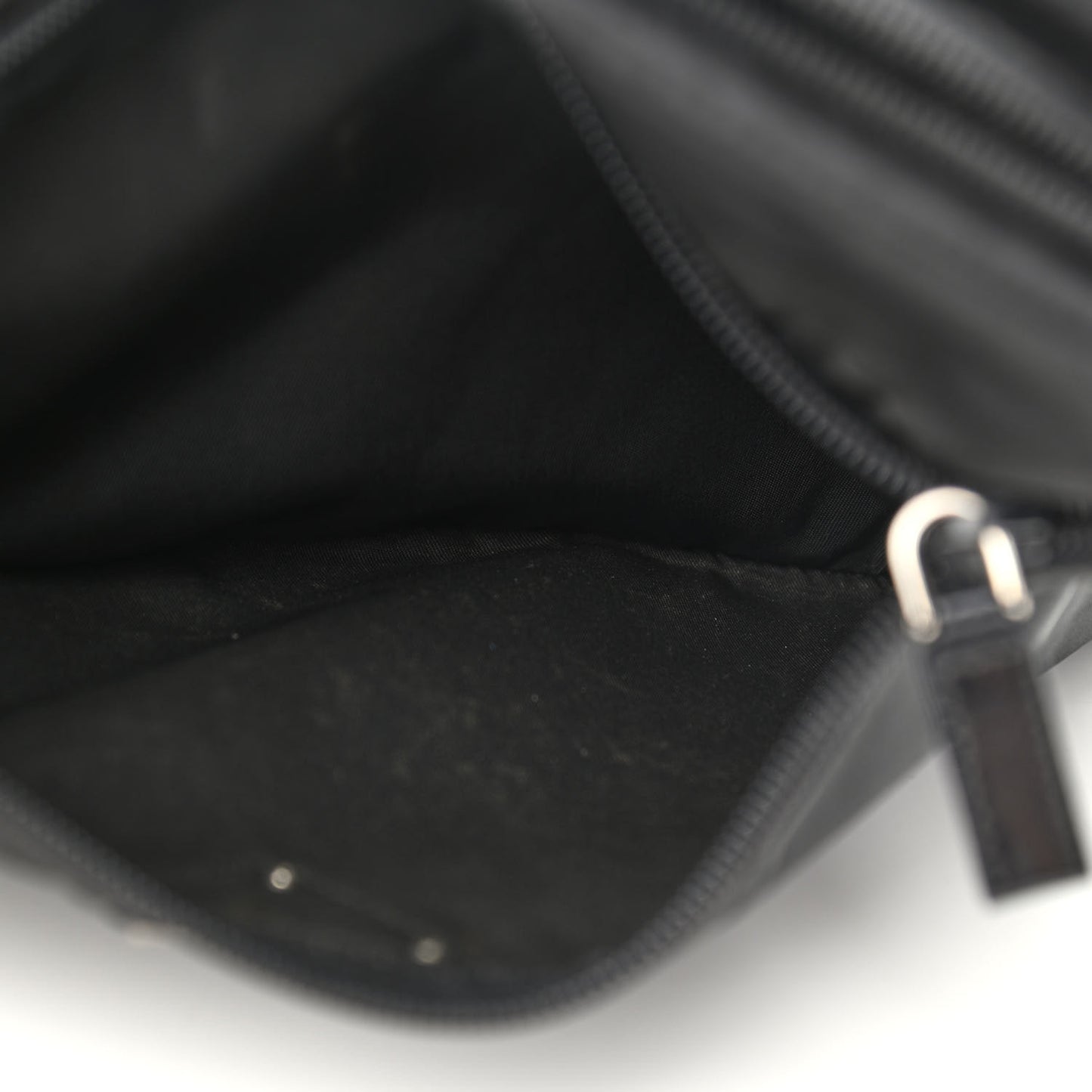 Nylon Tessuto Vela Crossbody Bag Black