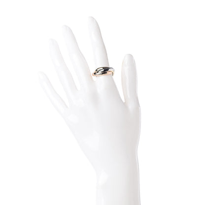 Cartier 18K Pink Yellow White Gold Classic Les Must De Trinity Ring 54 6.75 2 of 5