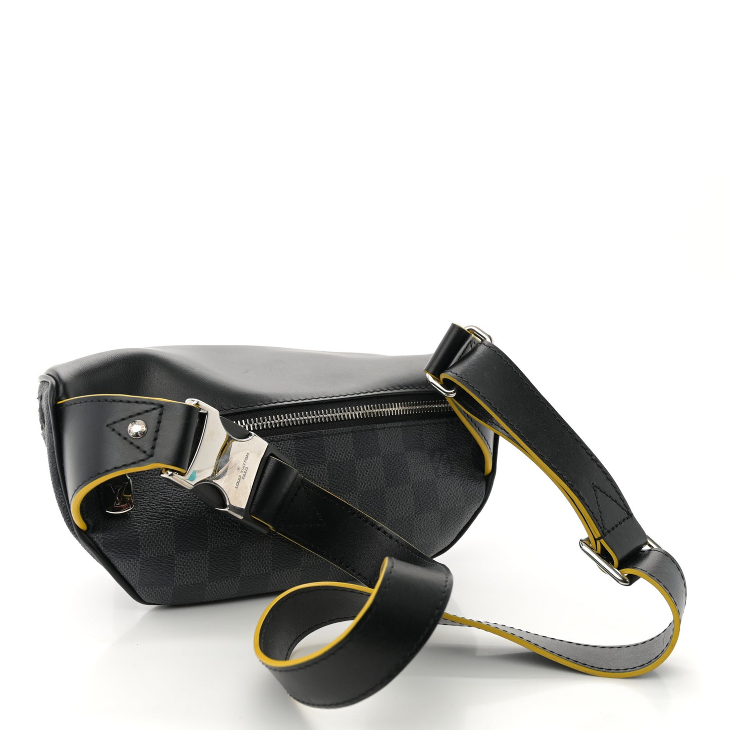 Damier Graphite Bumbag Yellow