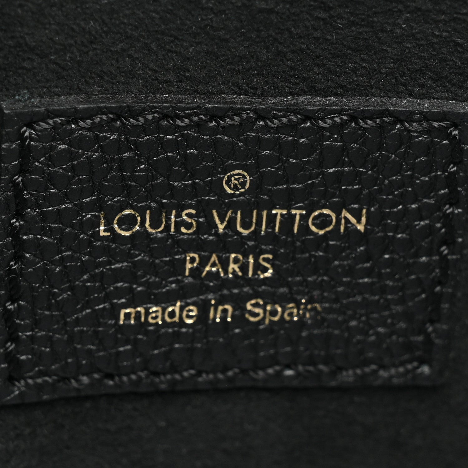 Louis Vuitton Empreinte Monogram Giant Multi Pochette Accessories Small Pochette Black 5 of 7
