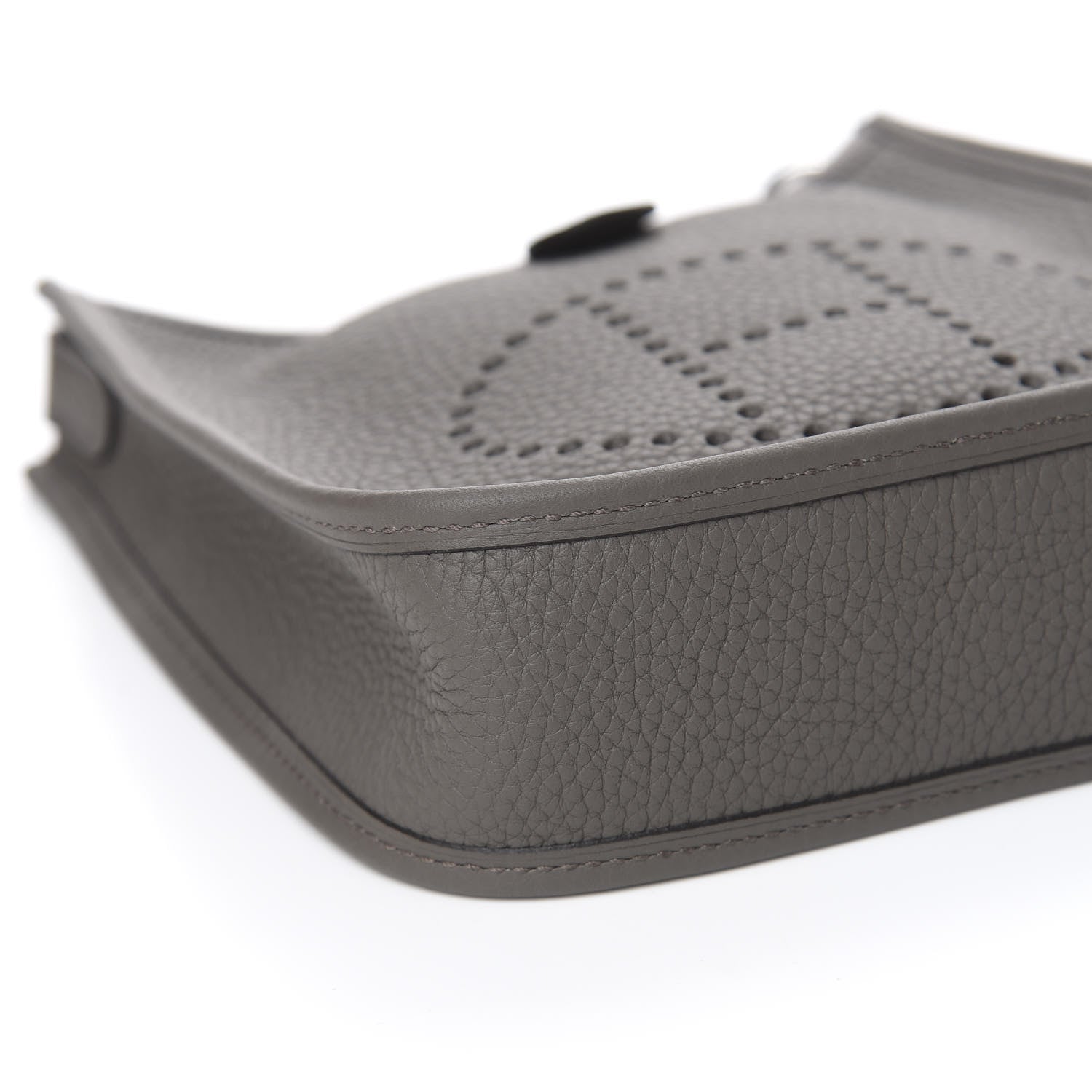 Hermes Taurillon Clemence Evelyne TPM Etain 8 of 11