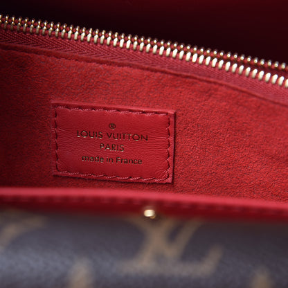 Louis Vuitton Calfskin Monogram Double V Rubis 6 of 9