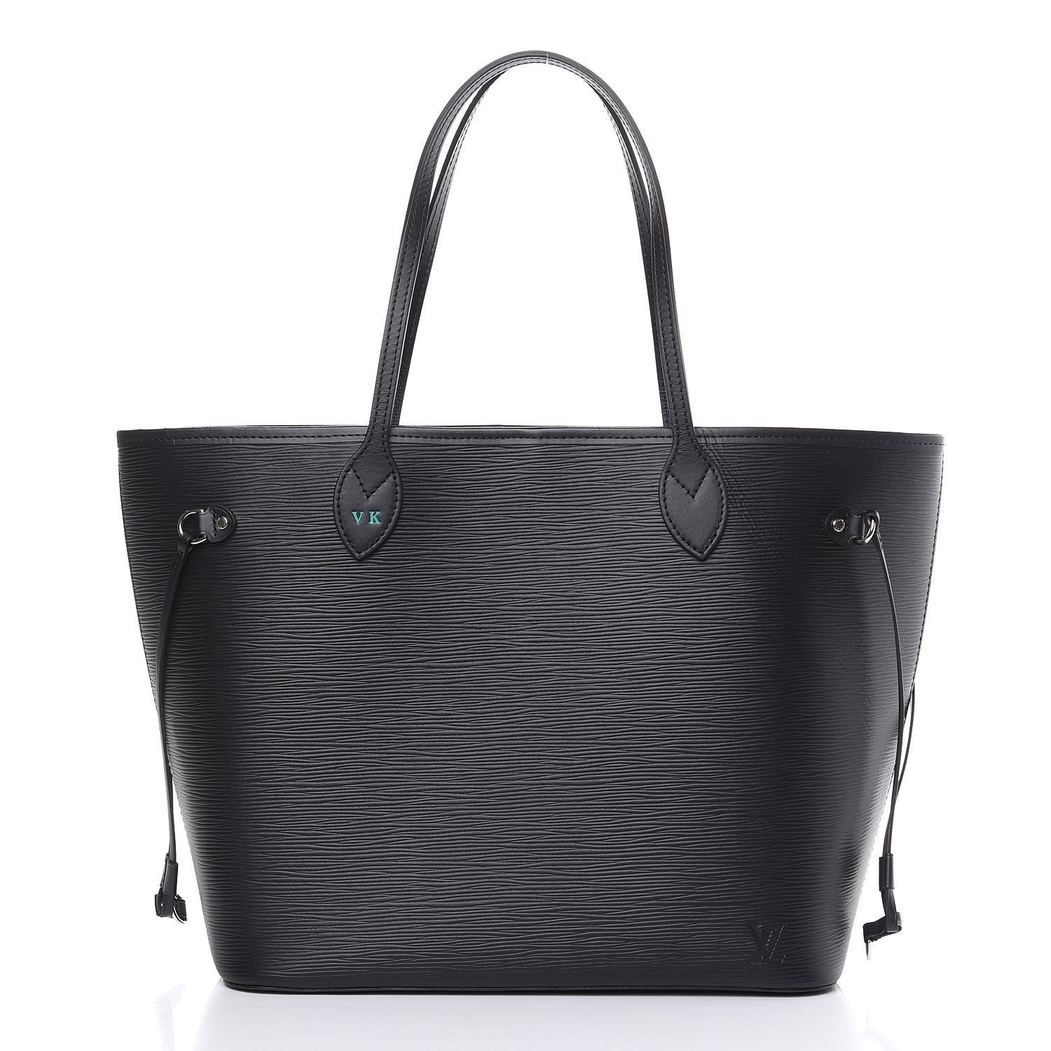 Louis Vuitton Epi Neverfull MM Black 3 of 12