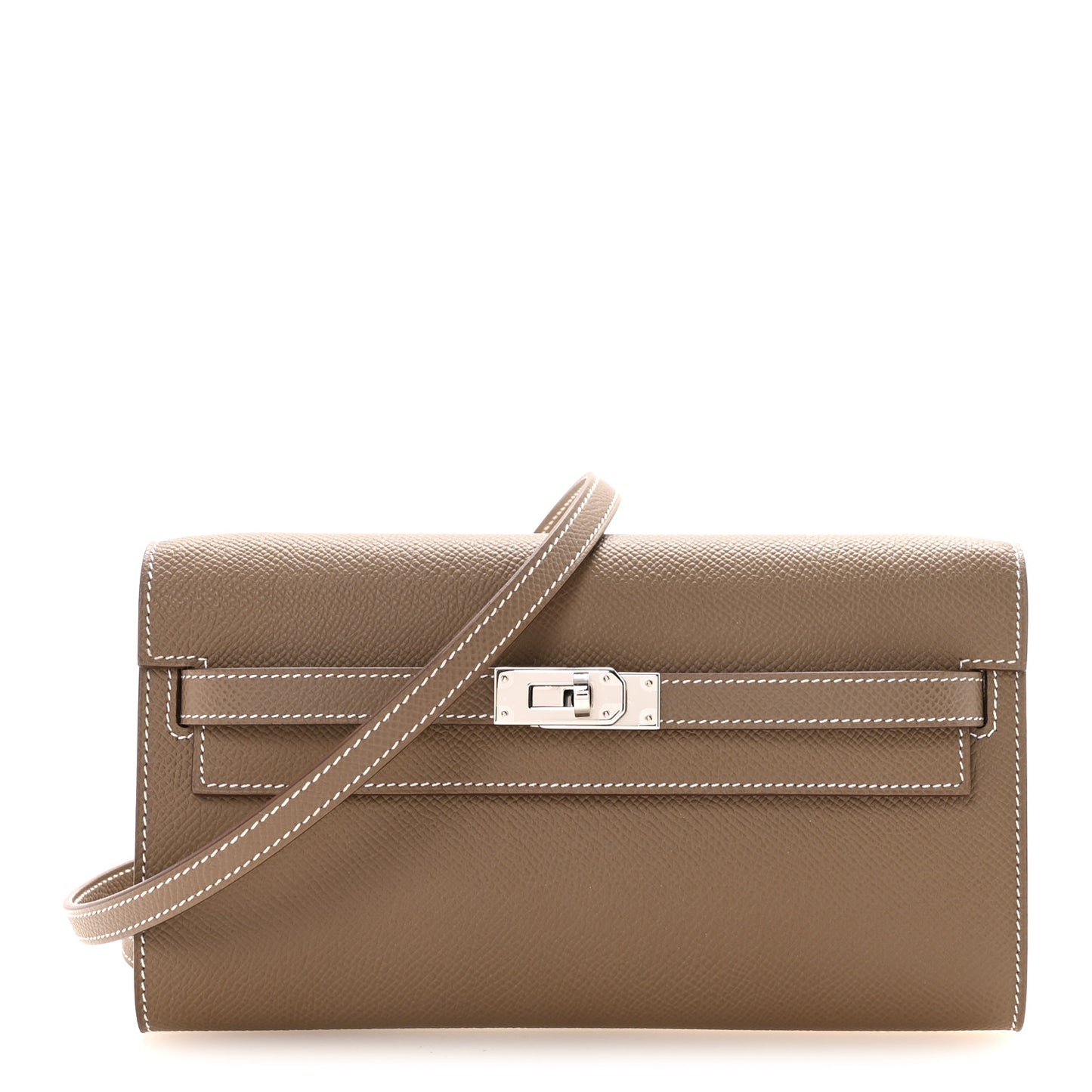 Epsom Kelly Wallet To Go Etoupe