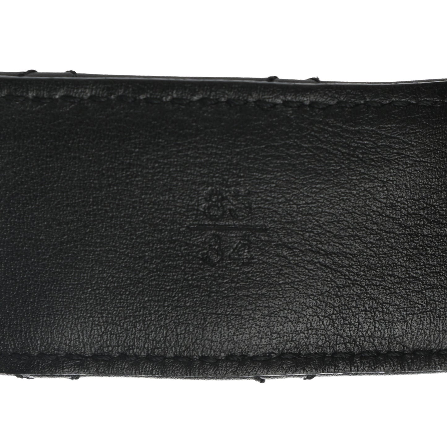 Lambskin Quilted CC Chain Belt 85 34 Black
