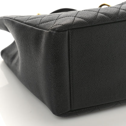 Chanel Caviar Quilted Grand Shopping Tote GST Black 8 of 11