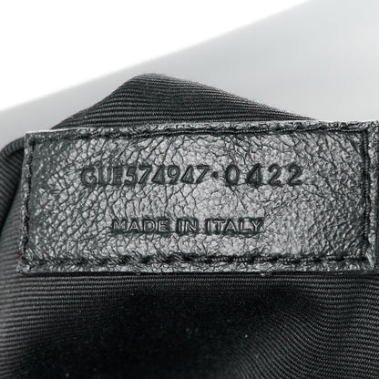 Saint Laurent Calfskin Y Quilted Monogram Monochrome Large Loulou Chain Satchel Black 8 of 12