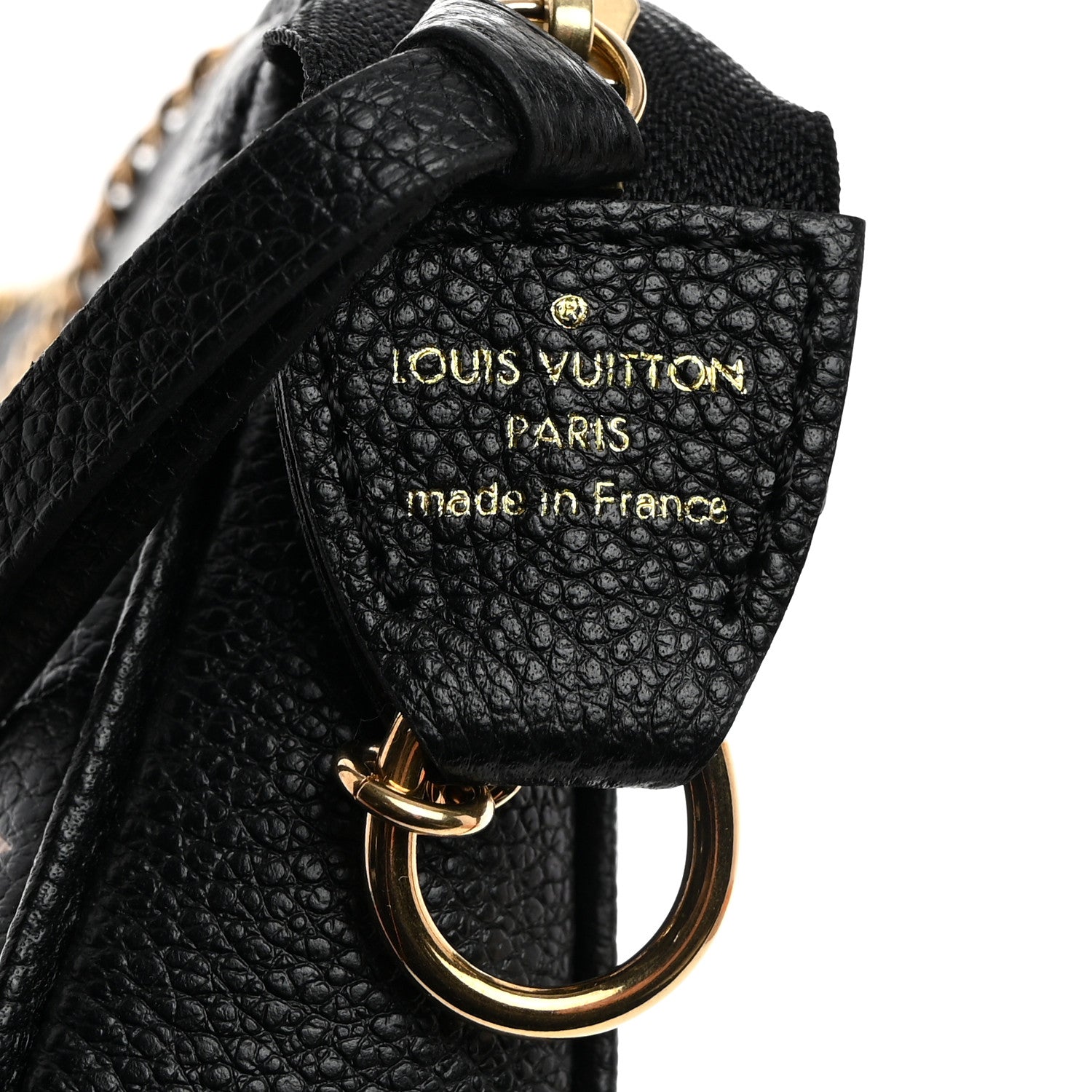 Louis Vuitton Empreinte Monogram Giant Mini Pochette Accessories Black 6 of 7