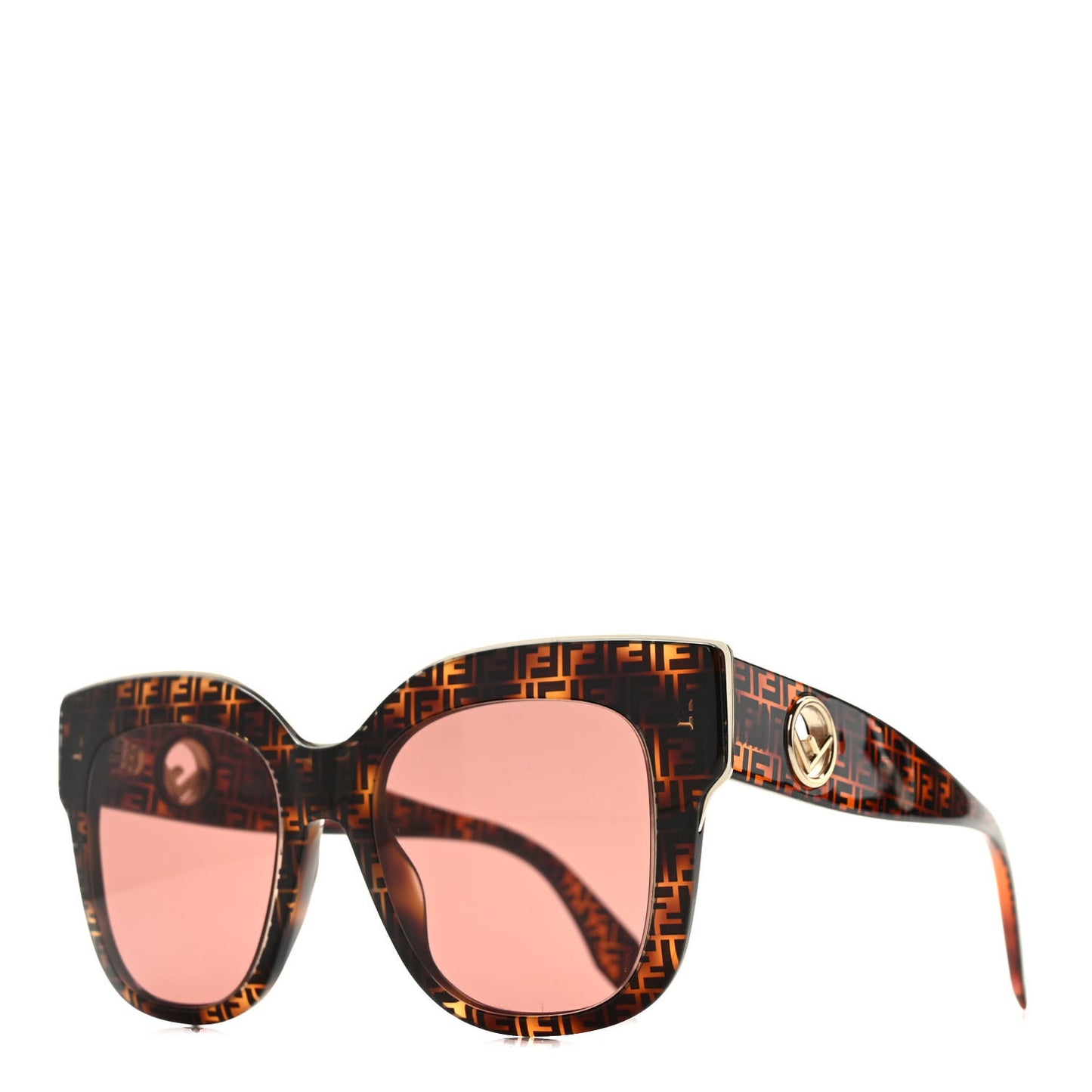 Acetate F is Fendi FF Sunglasses 0359/S Tortoise Camouflage