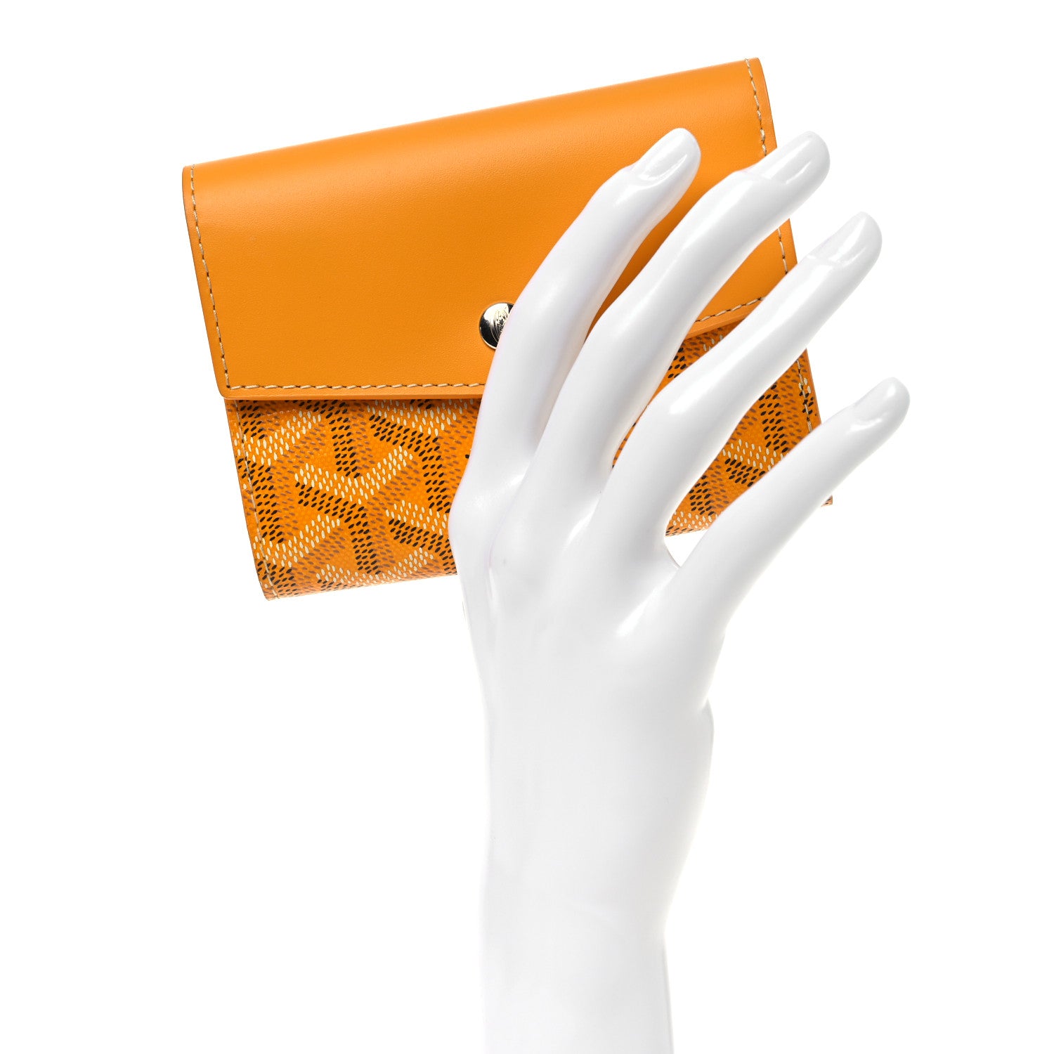 Goyard Goyardine Saint-Gabriel Compact Wallet Yellow 2 of 11