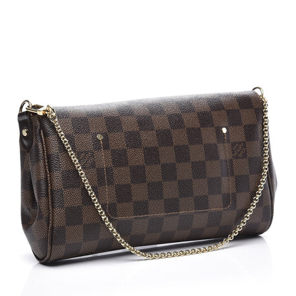 Louis Vuitton Damier Ebene Favorite MM 2 of 10