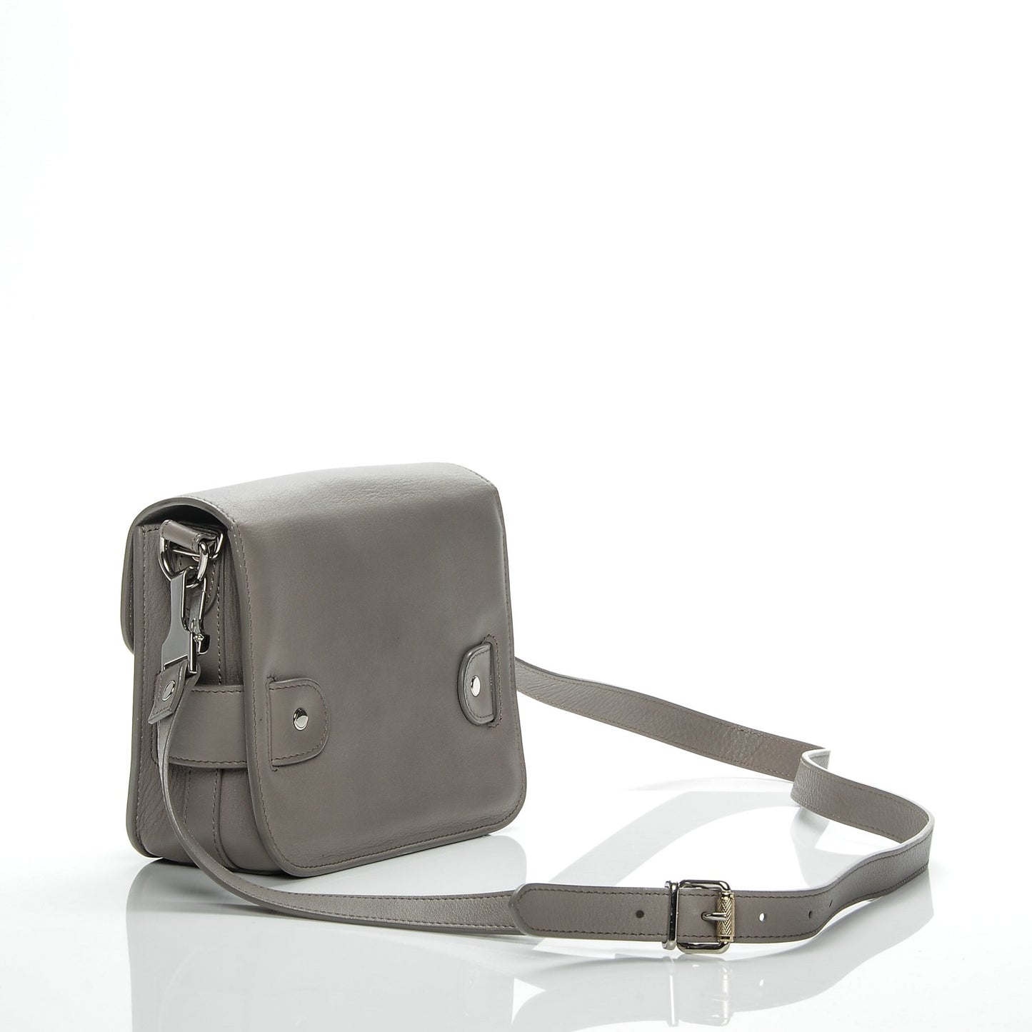 Calfskin Tiny PS11 Shoulder Bag Mushroom