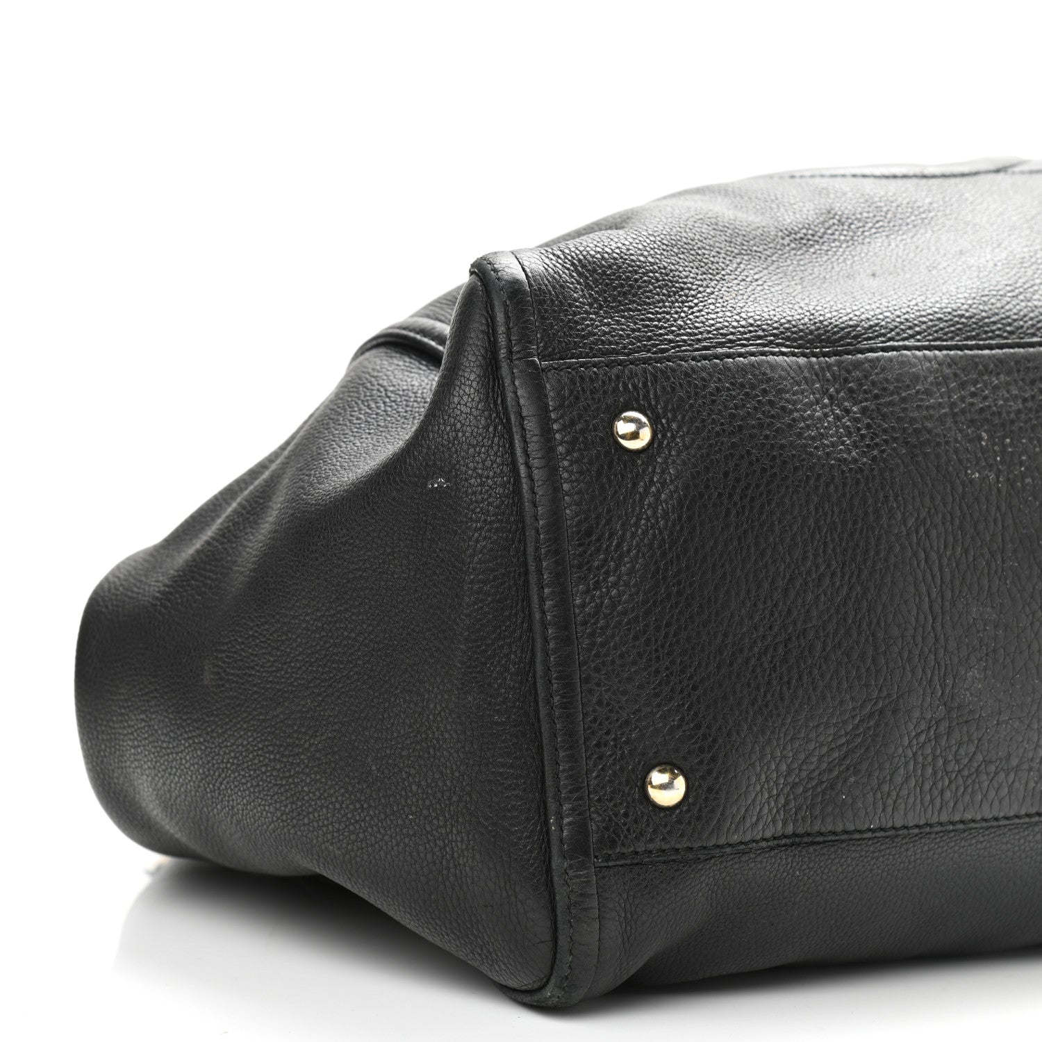 Gucci Pebbled Calfskin Large Soho Shoulder Bag Black 9 of 19