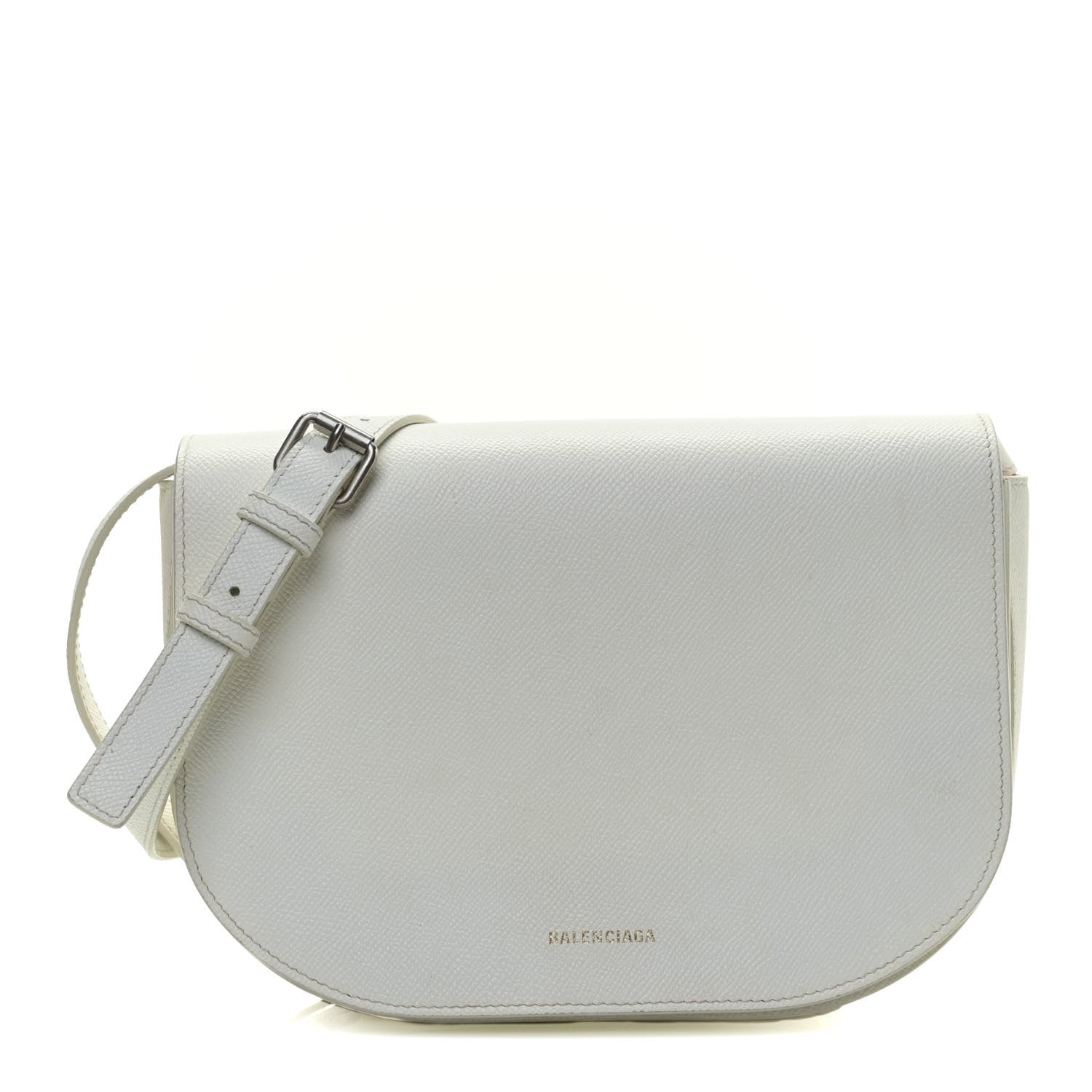 Balenciaga Signature Grained Calfskin Logo S Ville Day Bag White 1 of 13