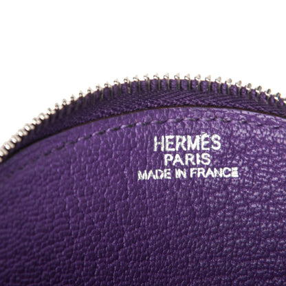 Hermes Chevre Mysore Evelyne Coin Purse Parma 6 of 7