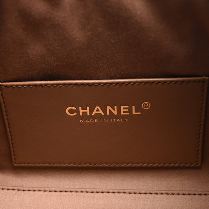 Chanel Caviar Quilted Mini Chanel 25 Handbag Brown 5 of 9