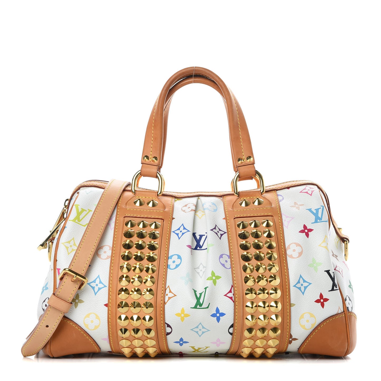 Monogram Multicolor Courtney MM White