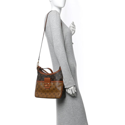 Louis Vuitton Reverse Monogram Dauphine Hobo PM 2 of 10