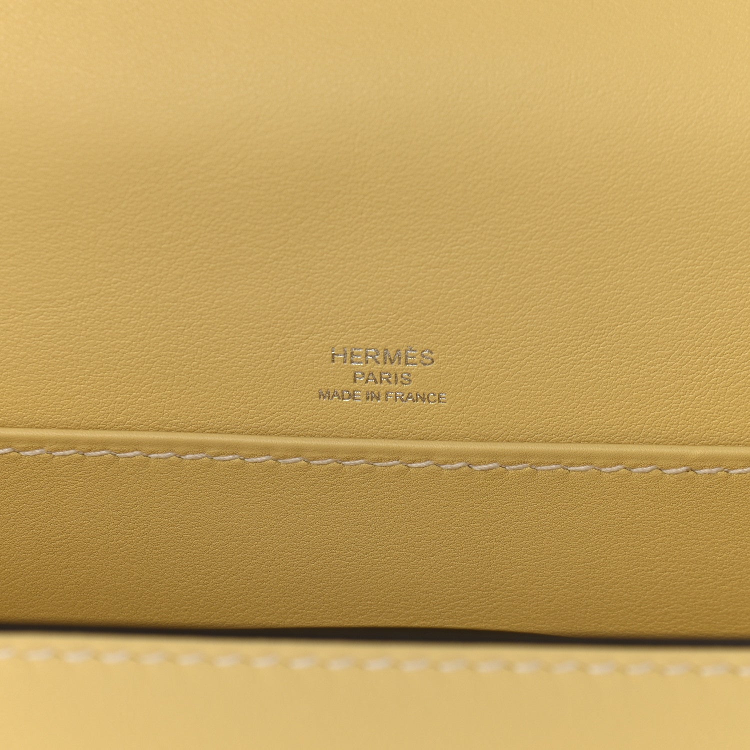Hermes Toile Swift Sac Roulis 23 Jaune Poussin 6 of 9