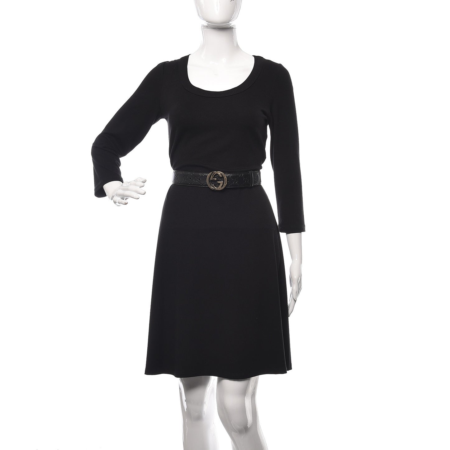 Guccissima Interlocking G 37mm Belt 80 32 Black