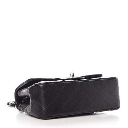 Chanel Lambskin Quilted Mini Rectangular Flap Black 4 of 9
