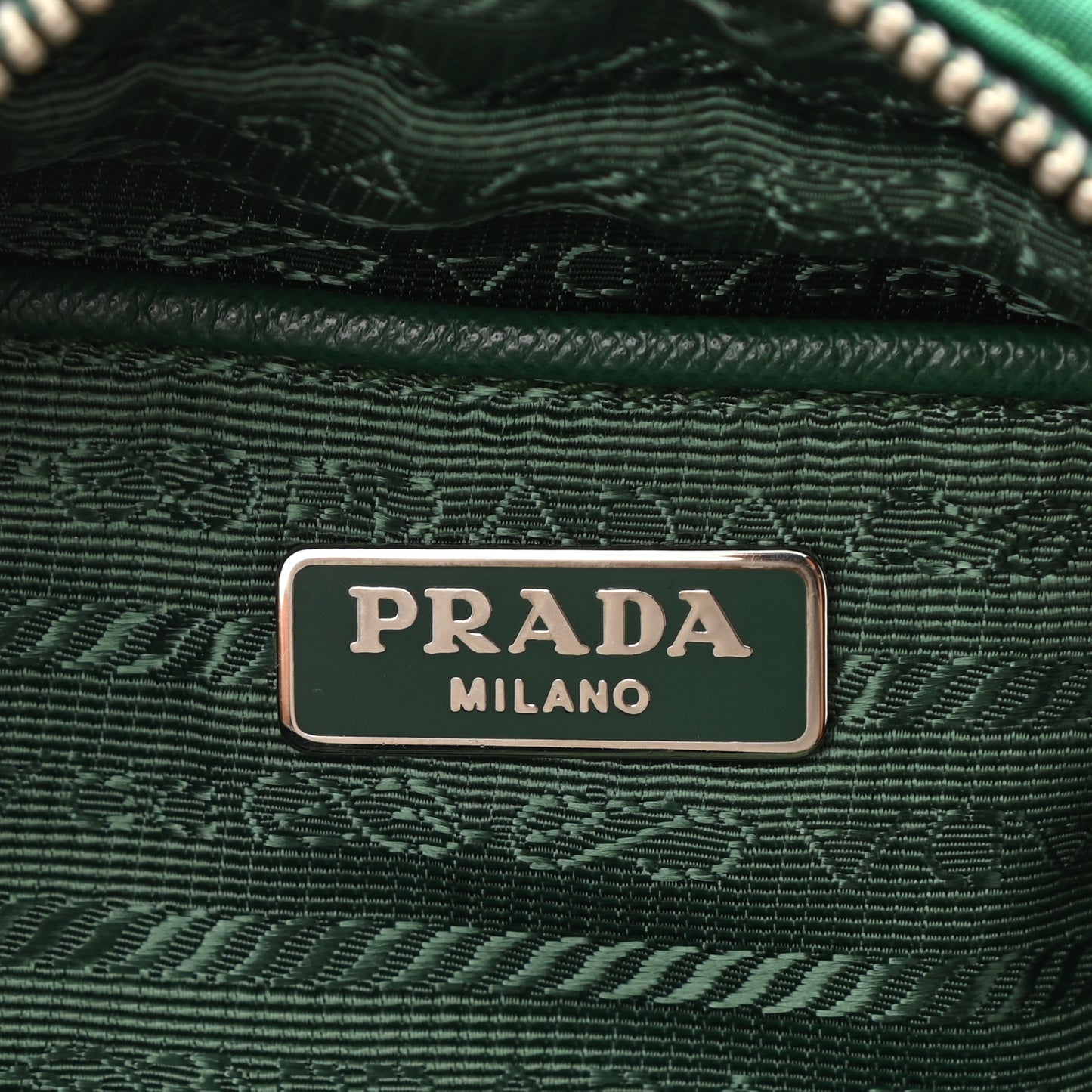 Nylon Tessuto Impuntu Quilted Crossbody Bag Oleandro