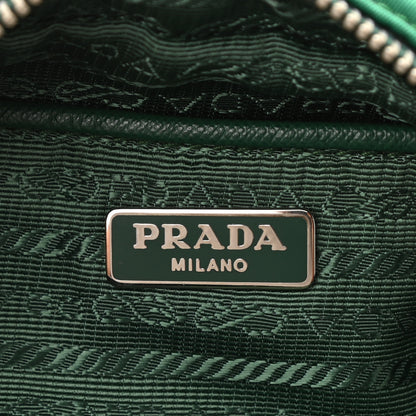 Prada Nylon Tessuto Impuntu Quilted Crossbody Bag Oleandro 7 of 10