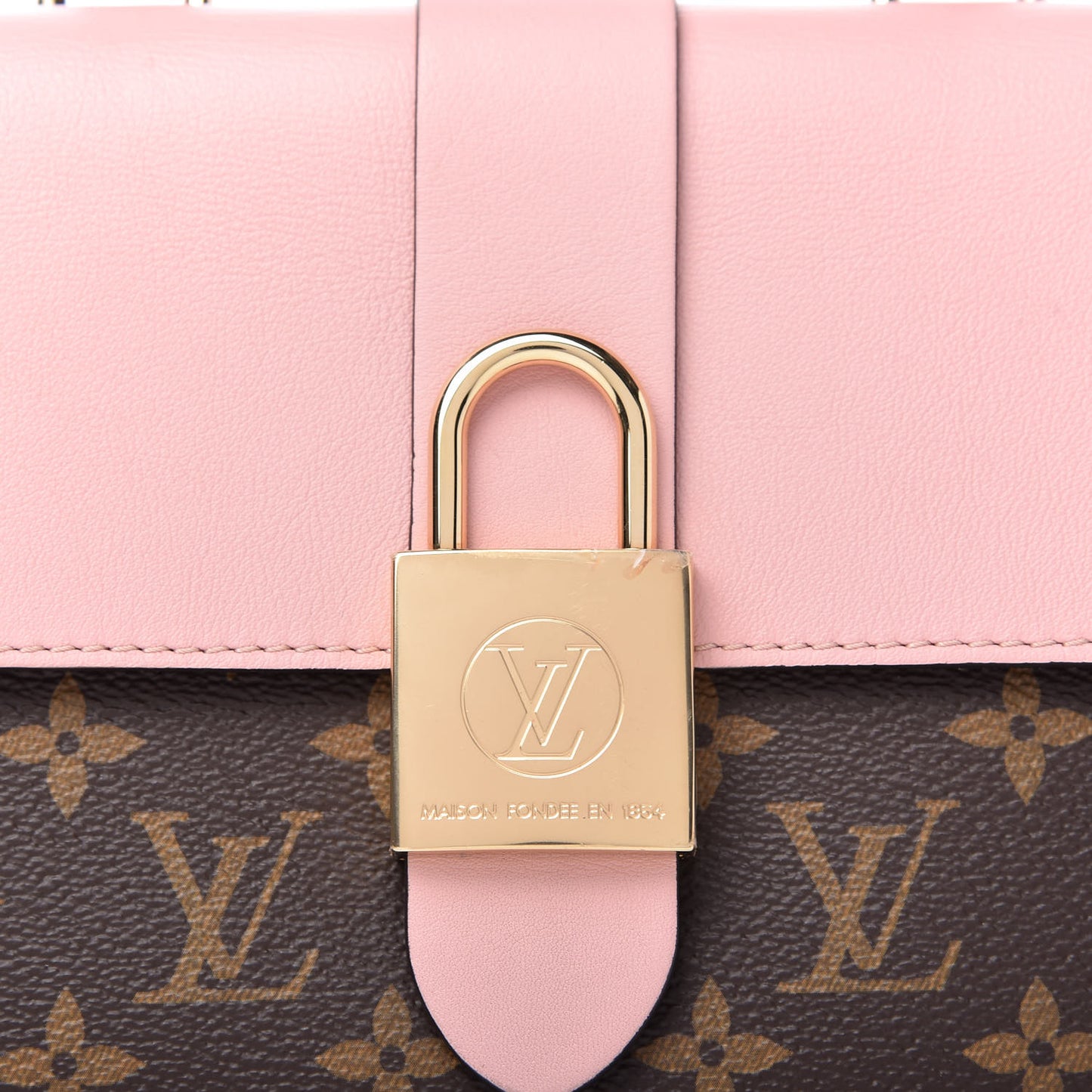 Monogram Locky BB Rose Poudre