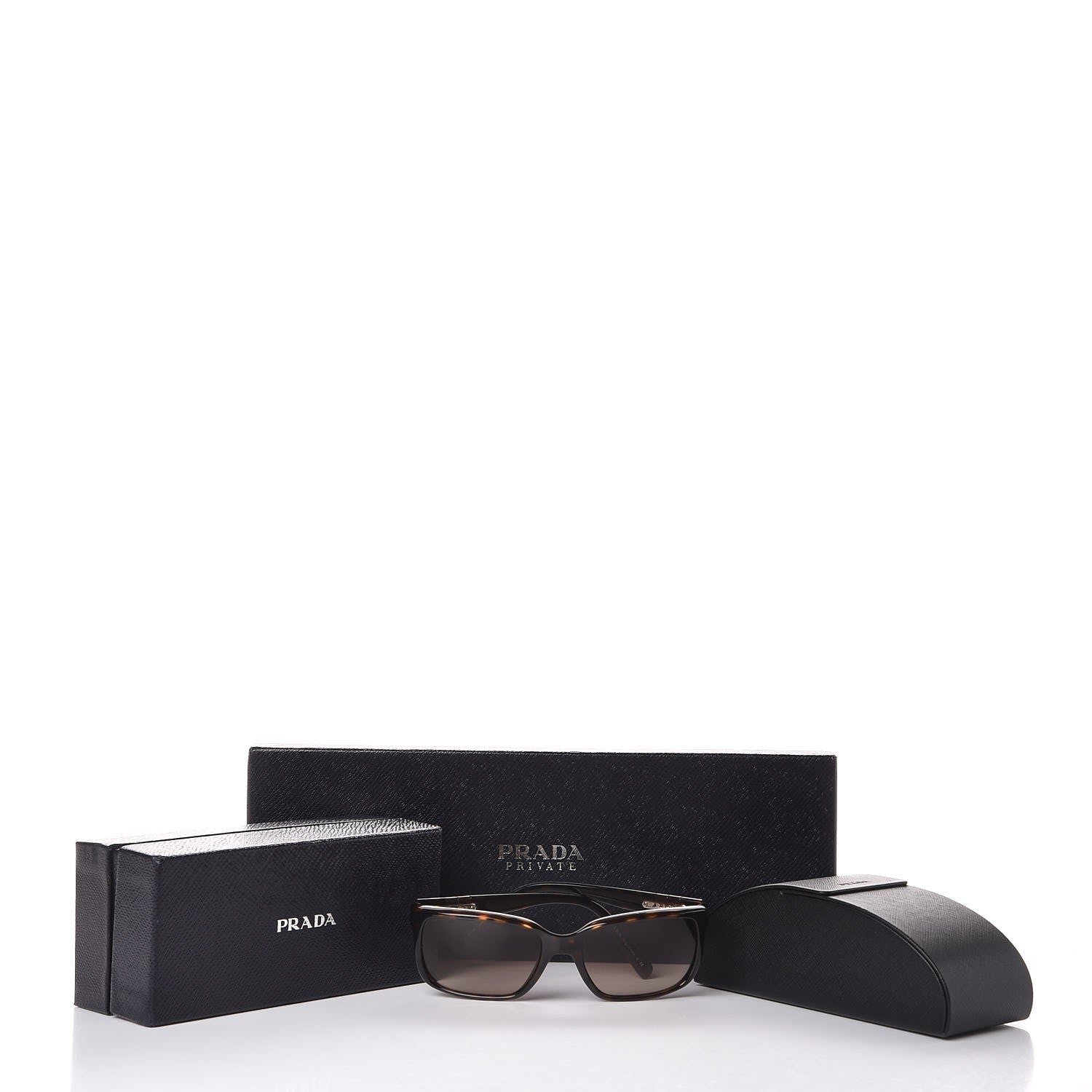 Prada Logo Monogram Sunglasses SPR 16N Tortoise 10 of 11