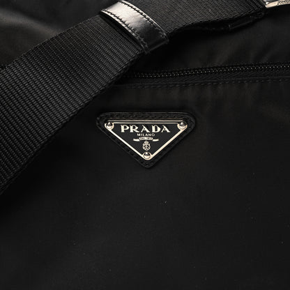Prada Tessuto Nylon Messenger Bag Black 7 of 9