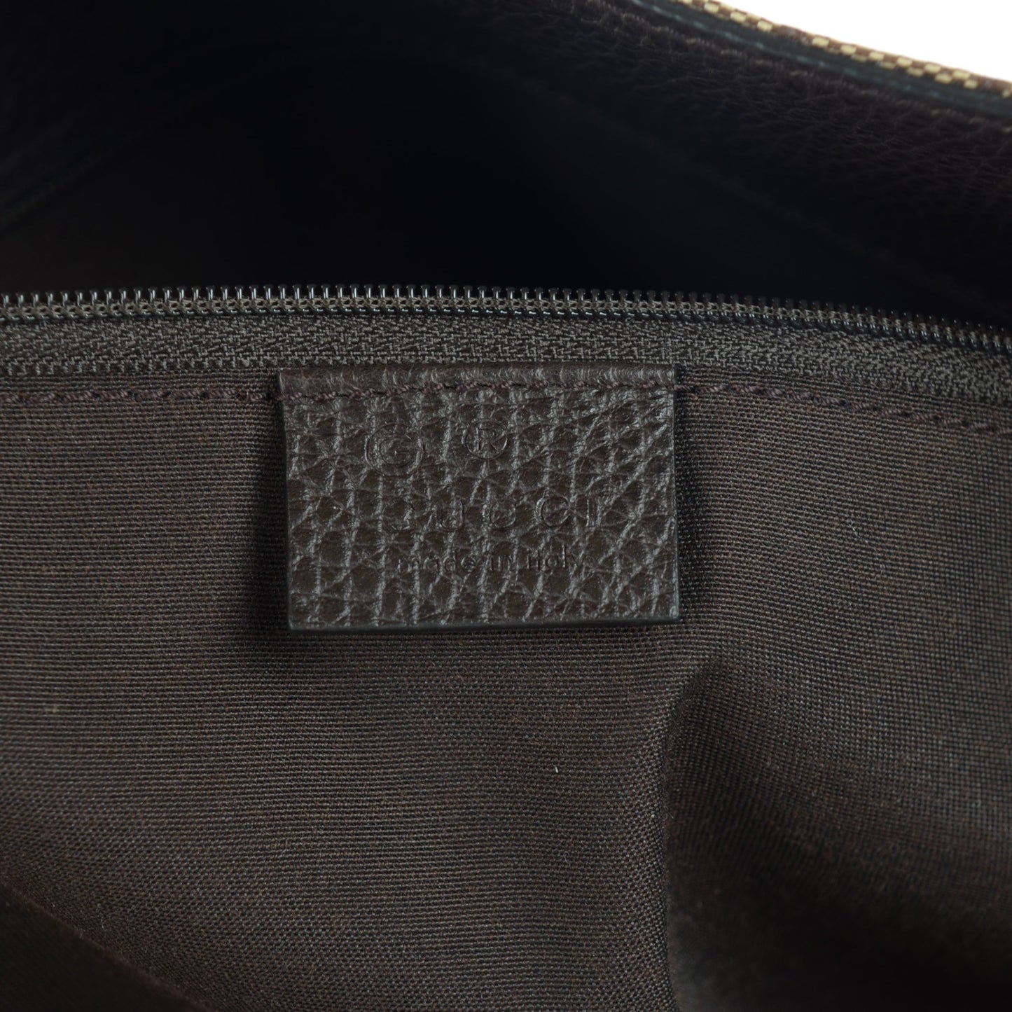 Crystal Monogram Large Gifford Shopping Tote Brown
