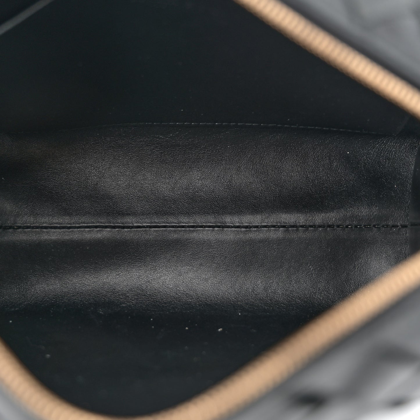 Nappa Intrecciato Small Loop Camera Bag Black