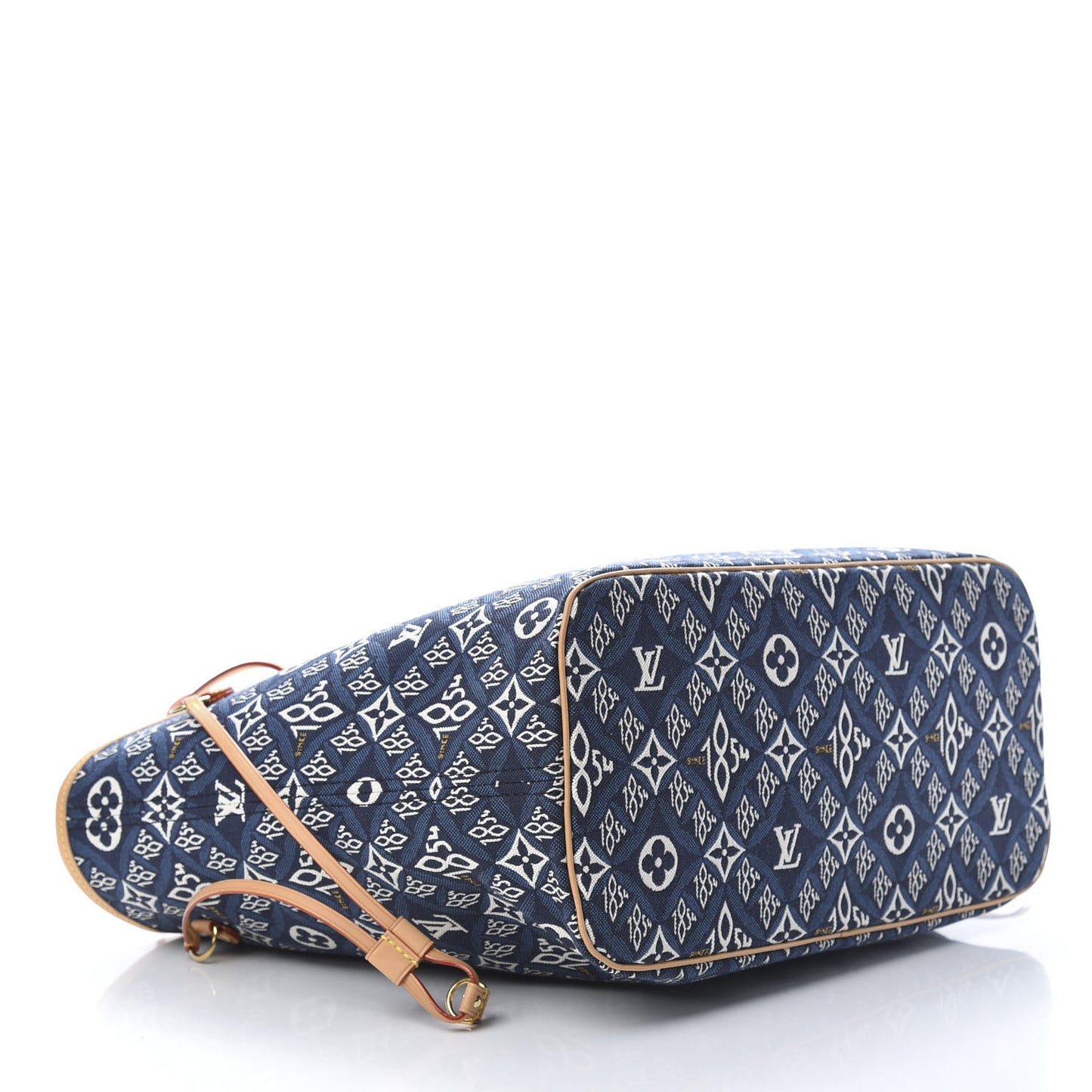 Jacquard Since 1854 Neverfull MM Blue